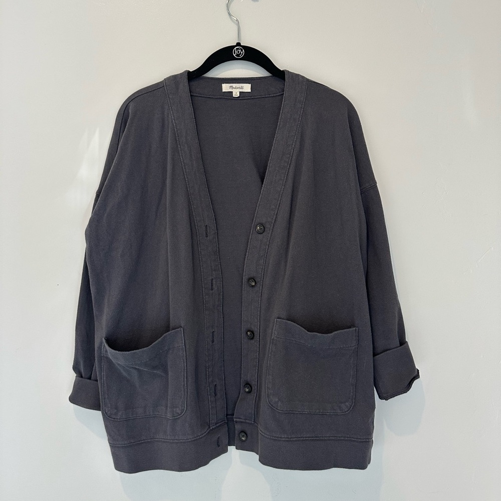 Madewell Soft Blazer Cardigan